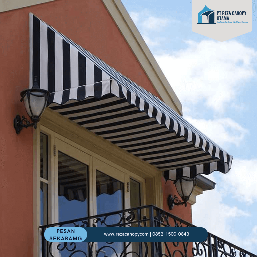 kanopi kain teras