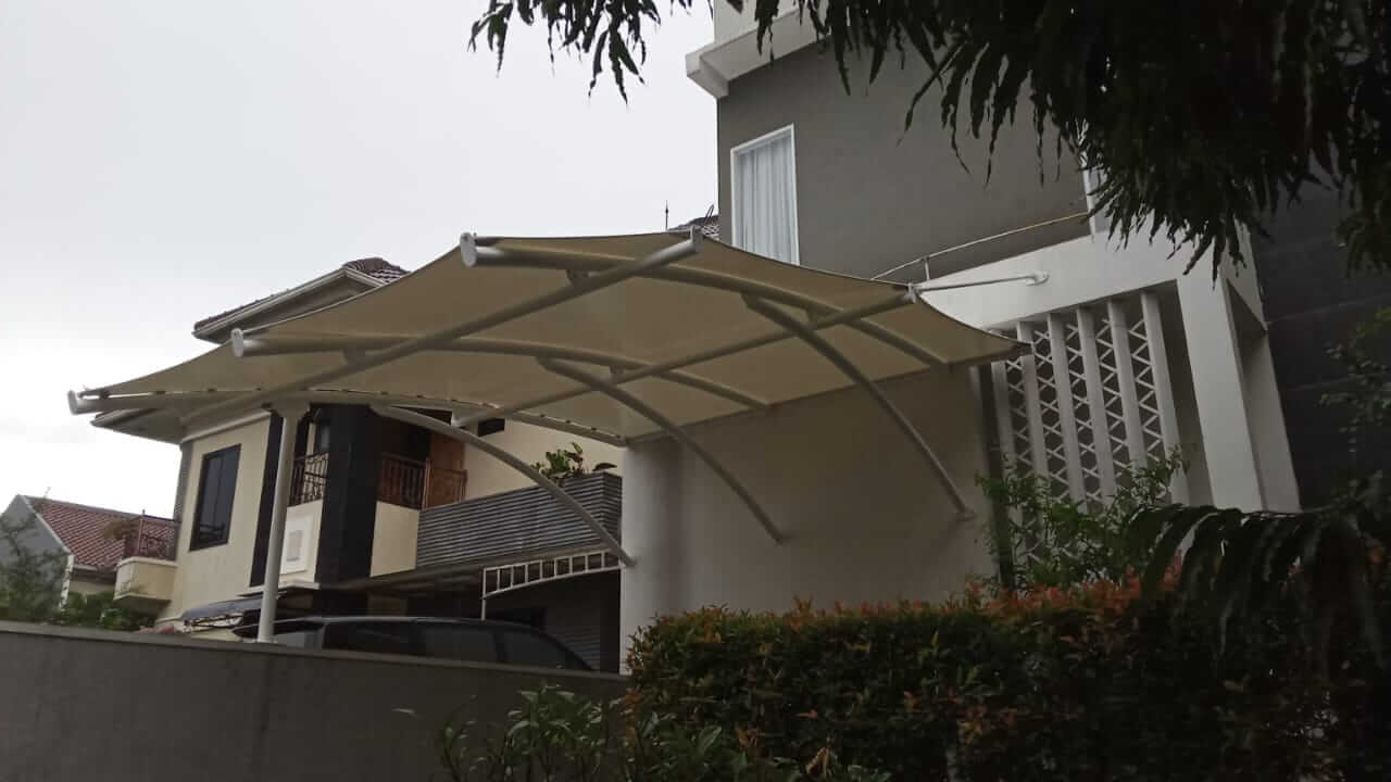 kanopi membrane cianjur carport